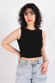Busem S0015597 Kadın Kolsuz Crop Atlet Ss