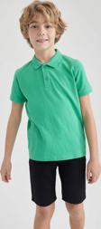 Defacto K1689A6 Erkek Çocuk Polo Yaka T-Shirt