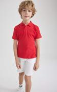 Defacto K1689A6 Erkek Çocuk Polo Yaka T-Shirt