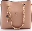 Dgn 709 Kadin Çiçek Broşlu Zincir Detayli Çanta