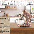 Easy Chef M122 Plus DC Motor Stand Mikser Çift Başlıklı Rose Gold