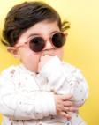 Focus On Eyewear 1-3 Yaş Pembe Yuvarlak Polarize Çocuk Güneş Gözlüğü