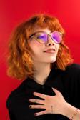 Focus On Eyewear Lady Cat Bal Mavi Işık Filtreli Ekran Gözlüğü