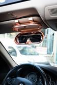 Focus On Eyewear Araba Güneşliğine Takılan Gözlük Kutusu | Universal Araba İçi Gözlük Taşıyıcı | Mıknatıslı Kapaklı