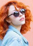 Focus On Eyewear Lemon Rose Retro Yuvarlak Polarize Güneş Gözlüğü