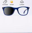 Focus On Eyewear Loki Navy Blue | Fotokromik Mavi Işık Gözlüğü | Tek Cam Otomatik Kararma