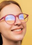 Focus On Eyewear Oscar Matte Purple Mavi Işık Filtreli Ekran Gözlüğü