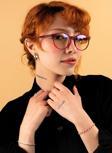 Focus On Eyewear Oscar Matte Red Mavi Işık Filtreli Ekran Gözlüğü