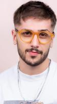 Focus On Eyewear Hardy Mustard Mavi Işık Filtreli Ekran Gözlüğü