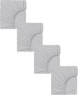 4 Adet 50 x 90 + 10 cm Anne Yanı Lastikli Penye Kumaş Bebek Çarşafı