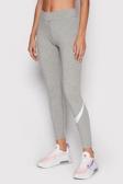 Nike Sportswear Essential Cotton Swoosh Leggings Gray Pamuklu Kadın Taytı Gri