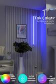 Luciole Köşe Led Işık Uzaktan Kumandalı Renk Animasyon Yapışkanlı Lightrgbma