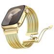 Apple Watch 10 46mm Zore KRD-137 Metal Hasır Kordon