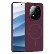 Redmi Note 14 Pro Plus Kılıf Magsafe Şarj Özellikli Kamera Çıkıntılı Ruby Lüx Silikon Kapak