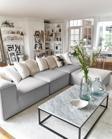 Edsy Home Mira Relax 4 Modül Köşe Koltuk ( Gri ) Keten Kumaş