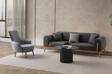 Edsy Home Riva 3+1 Koltuk Takımı Antrasit