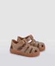 S10291-183 Nıco Caramelo Taupe Çocuk Sandalet Kahve