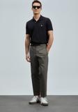Lufian Erkek Laon Smart Polo T-Shirt 111040206 Siyah