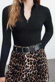 Stil Kadın Fitted vücuda Oturan Esnek Bluz Regular Örme Slim Kalıp