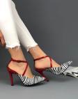 Kadın İnce Topuklu Stiletto Ayakkabı Riley