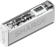 Sharge 140W - Yüksek Güçlü ve Şeffaf Tasarımlı Powerbank - Gümüş