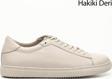 Kadın Bej Antik Bağcıklı Termo Taban Hakiki Deri Sneaker