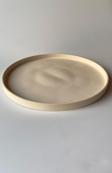 Sin İstanbul Yuvarlak Tabak 30 Cm Bej