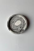 Sin İstanbul Yuvarlak Tabak 12 Cm Mermer Desen