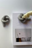 Sin İstanbul 2'Li Knot Şamdan Mumluk Beton Gri