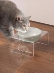Tekli Seramik Dekoratif Kedi Ve Köpek Pleksi Mama & Su Kabı Kedi Paspası