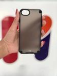 iPhone 8 Kılıf Mat Yarı Saydam Kapak Sert Plastik Kaliteli Dayanıklı Arka Kapak