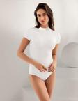 6 Adet Şahinler Bayan Likralı Balıkçı Yaka Çıtçıtlı Body B248