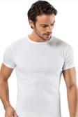 ERDEM 1197 ERKEK RİBANA KISA KOLLU SIFIR YAKA ATLET TEKLİ