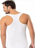 ERDEM 1121 ERKEK LİKRALI ASKILI SPORCU ATLET TEKLİ