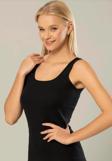 ERDEM 2105 KADIN KALIN ASKILI RİBANA ATLET TEKLİ