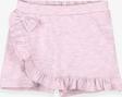 Breeze Kız Çocuk Etek Şort Fırfırlı Fiyonklu 1.5-5 Yaş, Bej