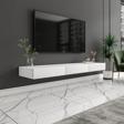 Avalon Duvara Monte TV Sehpası – 140 cm, Modern Minimal Tasarım, 4 Renk Seçeneği ile Şık ve Fonksiyonel TV Ünitesi