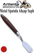 Metal Spatula 1 Adet Boyama Bıçağı Spatülü Palet Bıçağı Paslanmaz Çelik Boya Karıştırma Kazıyıcı Ahşap Saplı 1 Adet