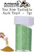 Renkli Toz Sim Tuzluklu 7 gr 1 Adet Renkli Toz Sim Epoksi Reçine Okul Etkinlik Dekarasyon Slime