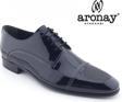 Aronay %100 Hakiki Deri Bağcıklı Jurdan Kösele Erkek Klasik Ayakkabı