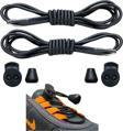 SRTfootcare LCY DÜZ Model Yuvarlak KİLİTLİ Bağcık 100 cm