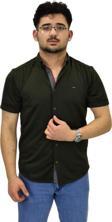 Erkek Spor Silim Fit Kısa Kol Gömlek BGL-ST04480