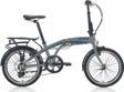 Carraro Flexi 106 20 Jant Katlanabilir Bisiklet Mat Gri Siyah Mavi