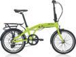 Carraro Flexi 106 20 Jant Katlanabilir Bisiklet Lime Yeşil Siyah Kırmızı
