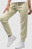Nike Sportswear Essential Standart Fit Jersy Pants İnce Rahat Kalıp Krem Eşofman Altı