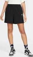 Nike Sportswear Essential Loose Fit Jersey Shorts Bol Kesim Ağır Modal Kadın Şort Siyah