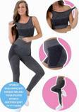 Uniquetrenders Kadın Dikişsiz Melanjlı Fitness Yoga Pilates Sporcu Büstiyer Şort Tayt Takımı 3'Lü Set Lacivert M-L