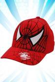 Uniquetrenders Erkek Çocuk 5-8 Yaş Pamuklu Spider Şapka Örümcek Adam Şapka Kırmızı 