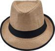 Uniquetrenders Unisex Çocuk 13 17 Yaş Hasır Fötr Şapka Camel 