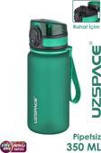 Uzspace 350 ML Pipetsiz Softtouch Tritan Çocuk Su Matarası -FF350MLUZS